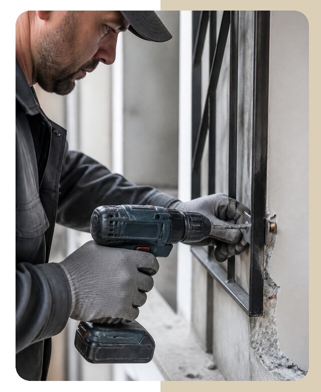 Анкерное крепление решеток в Губахе по цене от 3628 р. | ДвериЛегко-Гбх